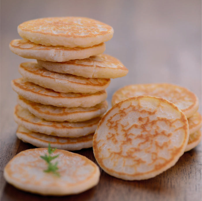 Blinis para Caviar